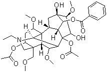 3-Acetylaconitine Structure,77181-26-1Structure