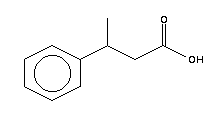 (S)-3-苯基丁酸結(jié)構(gòu)式_772-15-6結(jié)構(gòu)式