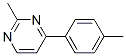 Pyrimidine, 2-methyl-4-(4-methylphenyl)- (9ci) Structure,77232-28-1Structure