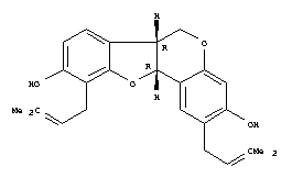 Erythrabyssin ii Structure,77263-06-0Structure