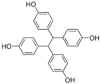 1,1,2,2-Tetrakis(4-hydroxyphenyl)ethane Structure,7727-33-5Structure