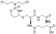 4-谷胱甘酰環(huán)磷酰胺結構式_77273-67-7結構式