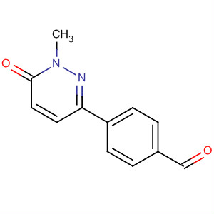 4-(1-Methyl-6-oxo-1,6-dihydropyridazin-3-yl)-benzaldehyde Structure,77281-80-2Structure