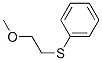 2-Methoxyethyl phenyl sulfide Structure,77298-24-9Structure