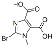 2-Bromo-1-methyl-1H-imidazole-4,5-dicarboxylic acid Structure,773099-18-6Structure