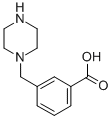 3-(1-Piperazinylmethyl)benzoic acid Structure,773109-07-2Structure