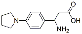 3-Amino-3-[4-(pyrrolidin-1-yl)-phenyl]-propionic acid Structure,773119-89-4Structure