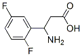 3-Amino-3-(2,5-difluoro-phenyl)-propionic acid Structure,773122-52-4Structure