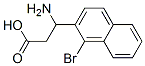 3-Amino-3-(1-bromonaphthalen-2-yl)-propionic acid Structure,773122-90-0Structure