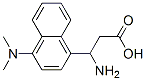 3-Amino-3-(4-dimethylamino-naphthalen-1-yl)-propionic acid Structure,773125-13-6Structure