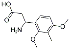 3-Amino-3-(2,4-methoxy-3-methyl-phenyl)-propionic acid Structure,773125-17-0Structure