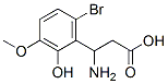 3-Amino-3-(6-bromo-2-hydroxy-3-methoxy-phenyl)-propionic acid Structure,773125-31-8Structure