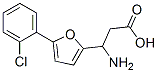 3-Amino-3-[5-(2-chlorophenyl)-furan-2-yl]-propionic acid Structure,773125-64-7Structure