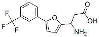 3-Amino-3-[5-(3-trifluoromethylphenyl)-furan-2-yl]-propionic acid Structure,773125-92-1Structure