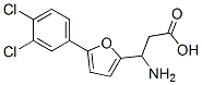 3-Amino-3-[5-(3,4-dichlorophenyl)-furan-2-yl]-propionic acid Structure,773125-94-3Structure