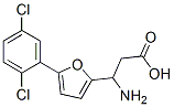 3-Amino-3-[5-(2,5-dichlorophenyl)-furan-2-yl]-propionic acid Structure,773125-95-4Structure