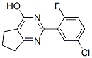 2-(5-Chloro-2-fluorophenyl)-6,7-dihydro-5H-cyclopenta[d]pyrimidin-4-ol Structure,773139-99-4Structure