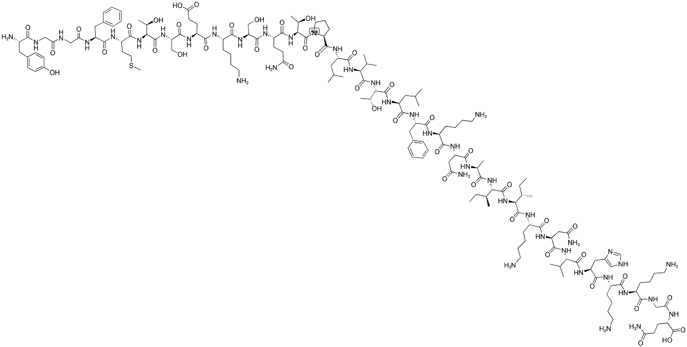 β-endorphin rat Structure,77367-63-6Structure