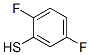 2,5-Difluorobenzenethiol Structure,77380-28-0Structure