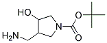 1,1-Dimethylethyl 3-(aminomethyl)-4-hydroxy-1-pyrrolidinecarboxylate Structure,773826-73-6Structure