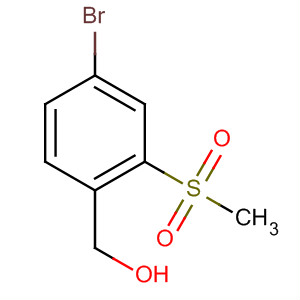 (4-Bromo-2-methansulfonyl-phenyl)-methanol Structure,773873-27-1Structure