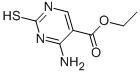 Ethyl 4-amino-2-mercaptopyrimidine-5-carboxylate Structure,774-07-2Structure