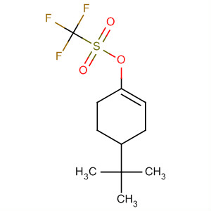 4-Tert-butylcyclohexen-1-yl trifluoromethanesulfonate Structure,77412-96-5Structure