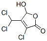 3-Chloro-4-(dichloromethyl)-5-hydroxy-2(5h)-furanone Structure,77439-76-0Structure