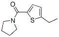 Pyrrolidine, 1-[(5-ethyl-2-thienyl)carbonyl]- (9ci) Structure,774588-59-9Structure