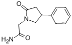 4-Phenyl-2-pyrrolidone-1-acetamide Structure,77472-70-9Structure