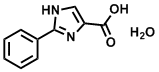 2-Phenyl-1H-imidazole-4-carboxylic acid hydrate Structure,77498-98-7Structure