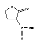 2-氧代四氫呋喃-3-羧酸乙酯結構式_77513-58-7結構式