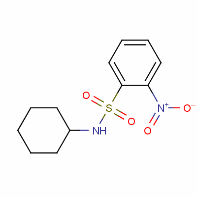 N-cyclohexyl-2-nitrobenzenesulfonamide Structure,77516-53-1Structure