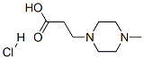 4-Methyl-1-piperazinepropanoic acid hydrochloride Structure,775349-40-1Structure