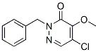 2-Benzyl-5-chloro-4-methoxy-3(2H)-pyridazinone Structure,77541-65-2Structure