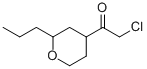 Ethanone, 2-chloro-1-(tetrahydro-2-propyl-2h-pyran-4-yl)-(9ci) Structure,77554-97-3Structure