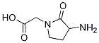 3-Amino-2-oxo-1-pyrrolidineacetic acid Structure,77591-07-2Structure