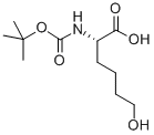 N-alpha-t-butyloxycarbonyl-6-hydroxy-l-norleucine Structure,77611-37-1Structure