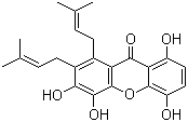 1,4,5,6-Tetrahydroxy-7,8-diprenylxanthone Structure,776325-66-7Structure