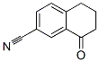 2-Naphthalenecarbonitrile, 5,6,7,8-tetrahydro-8-oxo- Structure,776328-39-3Structure