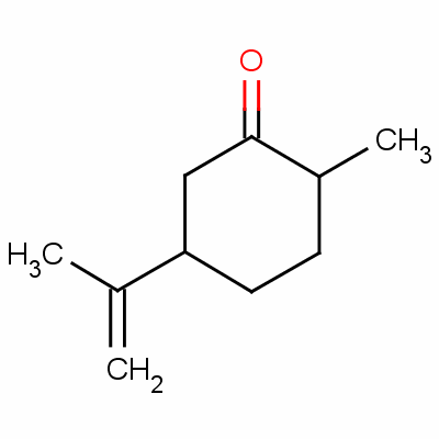 (+)-二氫香芹酮結構式_7764-50-3結構式