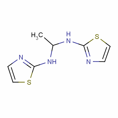 N,N-雙(2-噻唑)-1,1-乙二胺結(jié)構(gòu)式_77655-25-5結(jié)構(gòu)式