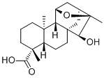 Ent-11,16-epoxy-15-hydroxykauran-19-oic acid Structure,77658-46-9Structure