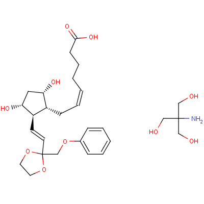 依替前列通氨丁三醇結(jié)構(gòu)式_77698-96-5結(jié)構(gòu)式