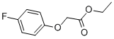 (4-Fluorophenoxy) acetic acid ethyl ester Structure,777-87-7Structure