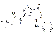 4-Tert-butoxycarbonylamino-1-methyl-1H-pyrrole-2-carboxylic acid benzotriazol-1yl ester Structure,77716-16-6Structure