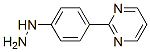 Pyrimidine, 2-(4-hydrazinophenyl)- (9ci) Structure,77737-85-0Structure