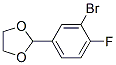 2-(3-Bromo-4-fluorophenyl)-1,3-dioxolane Structure,77771-04-1Structure