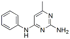 2-Amino-4-phenylamino-6-methylpyrimidine Structure,7781-29-5Structure