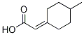 2-(4-Methylcyclohexylidene)aceticacid Structure,77842-31-0Structure